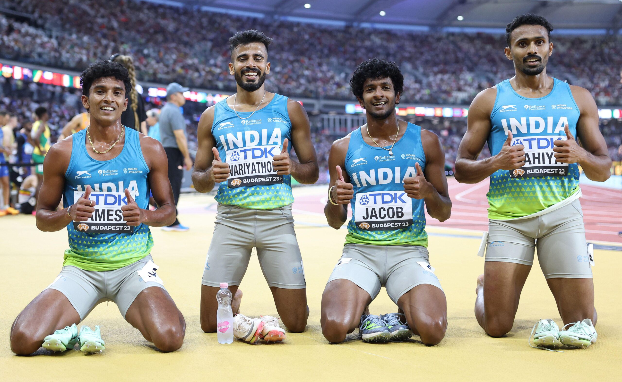 Indian relay teams in Paris Olympic