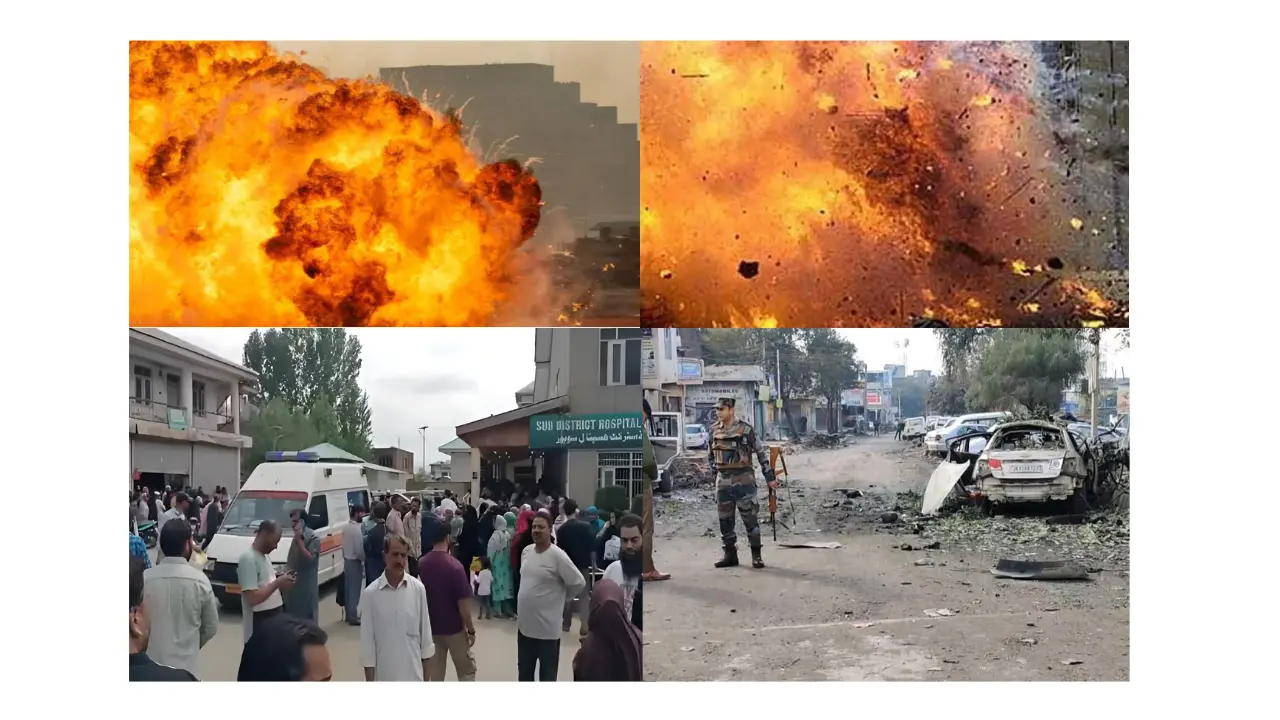 mysterious blast kasmir sopore