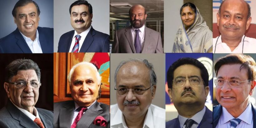 Top 100 Indian Billionaires 2024