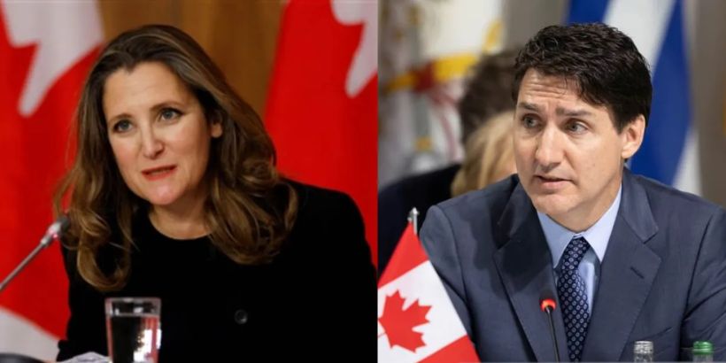 Canada’s Deputy Prime Minister Chrystia Freeland: कनाडा की उपप्रधानमंत्री क्रिस्टिया फ्रीलैंड ने दिया इस्तीफा, प्रधानमंत्री ट्रूडो के सामने बड़ी चुनौती