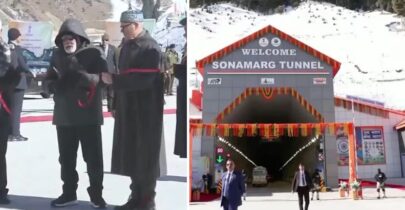 Z-Morh Tunnel inauguration