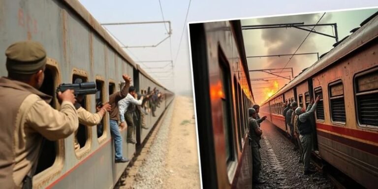 Pakistan Train Hijack