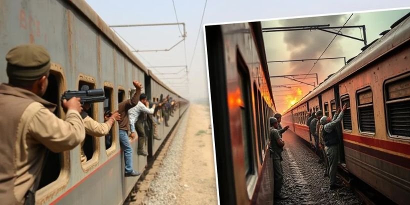Pakistan Train Hijack