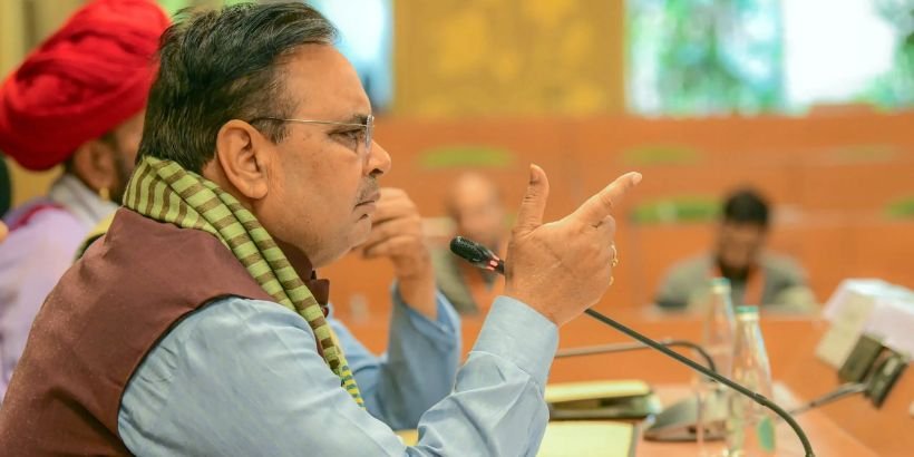 CM Bhajanlal action on officers