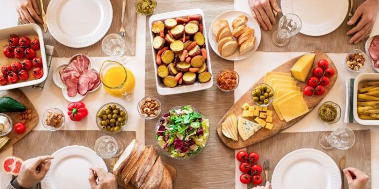 Foods eaten in lunch