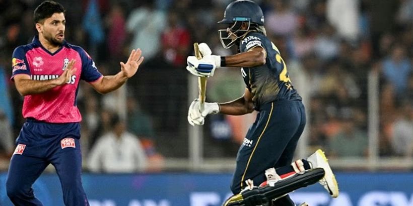 GT vs RR match result