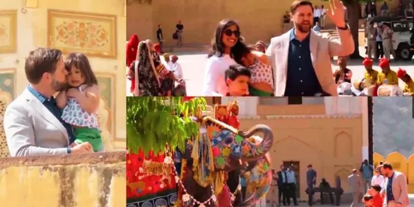 JD Vance Receives Royal Welcome in Rajasthan Visit