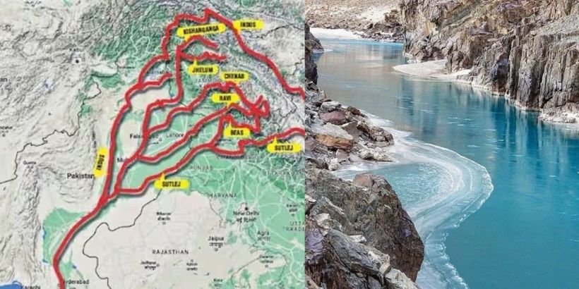 Water strike by India