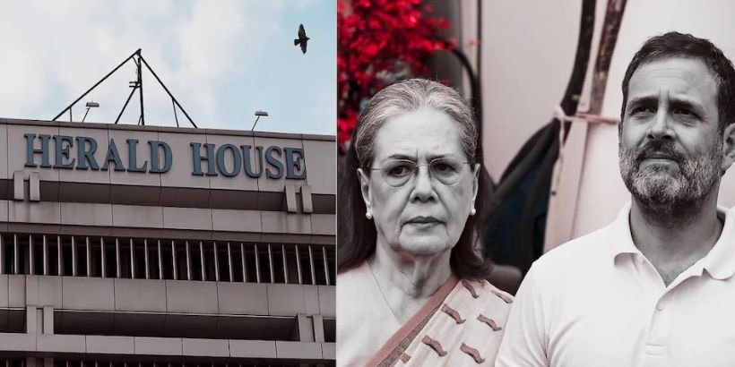 ED report Sonia, Rahul Gandhi crime money