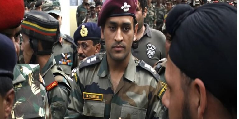 MS Dhoni Territorial Army