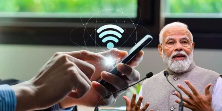 Modi government internet speed