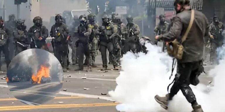 Curfew in LA as Violence Erupts