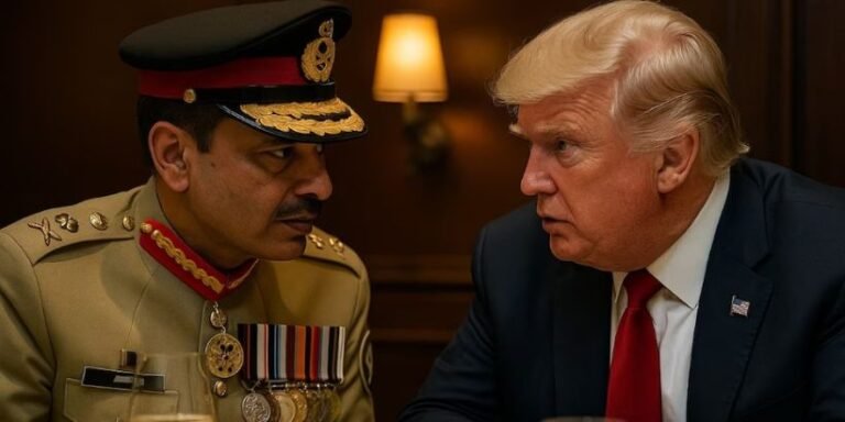 Donald Trump General Munir meeting