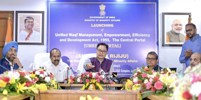 Modi Govt Launches UMEED Portal for Waqf Property Reform