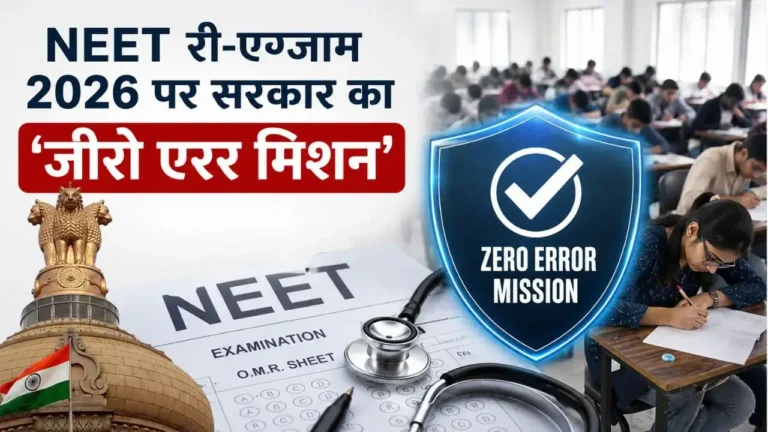 NEET Re-Exam 2026 को लेकर देशभर में तैयारी तेज, सुरक्षा और व्यवस्थाओं पर विशेष फोकस