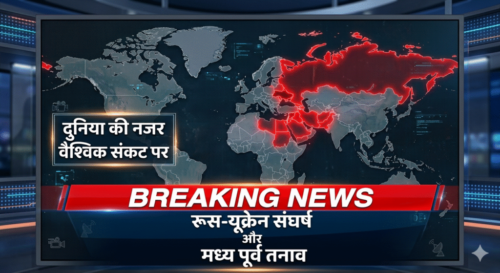 Russia Ukraine conflict and Middle East tensions global impact