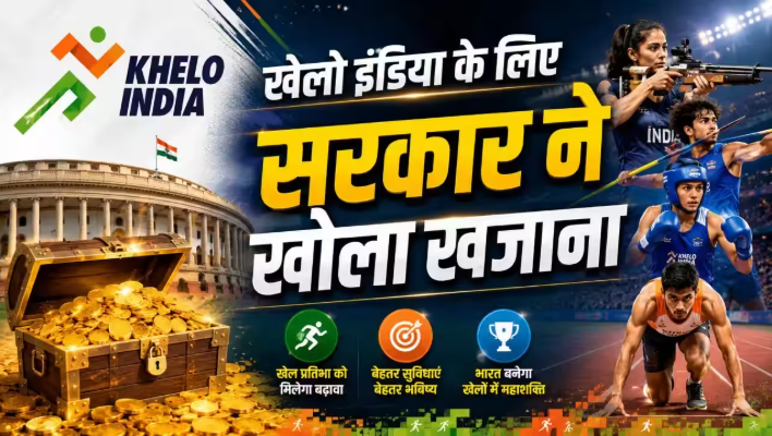 केंद्र सरकार ने विस्तारित Khelo India Scheme को मंजूरी दी, खेल ढाँचे को मजबूत करने के लिए ₹36,441 करोड़ का बड़ा प्रावधान