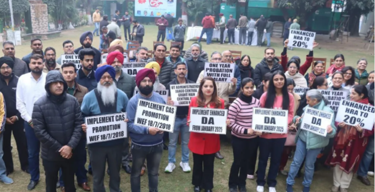 विशेष विद्यार्थियों की आवाज़; शिक्षा के अधिकार के लिए चंडीगढ़ में आंदोलन!